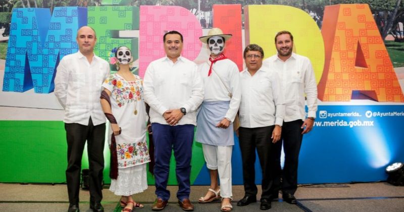 Da a conocer amplia cartelera de eventos en Mérida: Festival de las Ánimas, la Noche Blanca y Picasso, genio de las Artes