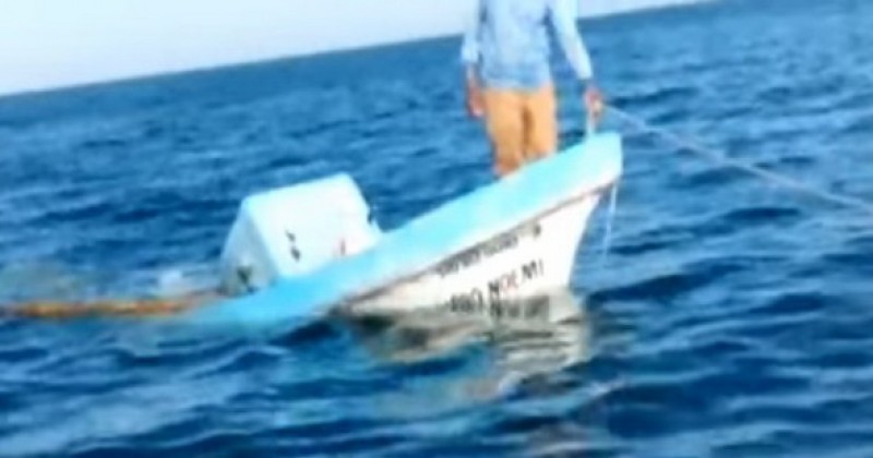 Fallecieron dos pescadores en incidente poco claro entre lancha de la Marina y bote de pescadores en Sisal: protestas y secuestro de marinos