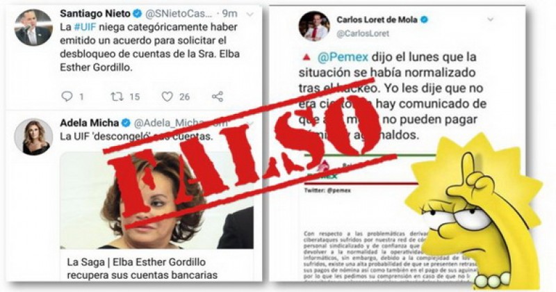 Las noticias falsas del día a cargo de Loret de Mola y Milenio