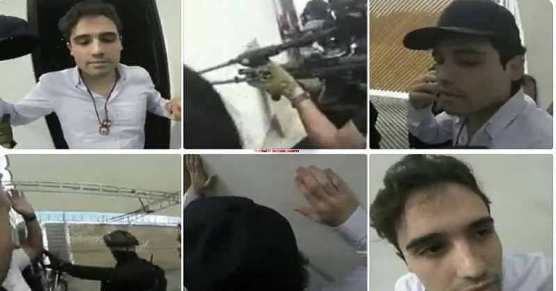 Vídeo Da a conocer Sedena vídeo de detención del capo Ovidio Guzmán: manos en alto y arrodillado