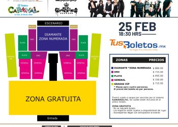 Moderatto y El Gran Silencio cerrarán con broche de oro el Carnaval de Mérida 2020