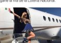 El Meme del Día … Llegando a la chamba tras ganar el avión presidencial