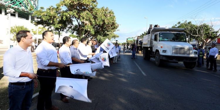 El gobierno del Estado y el Ayuntamiento de Mérida ponen en marcha la repavimentación de Prolongación Paseo de Montejo
