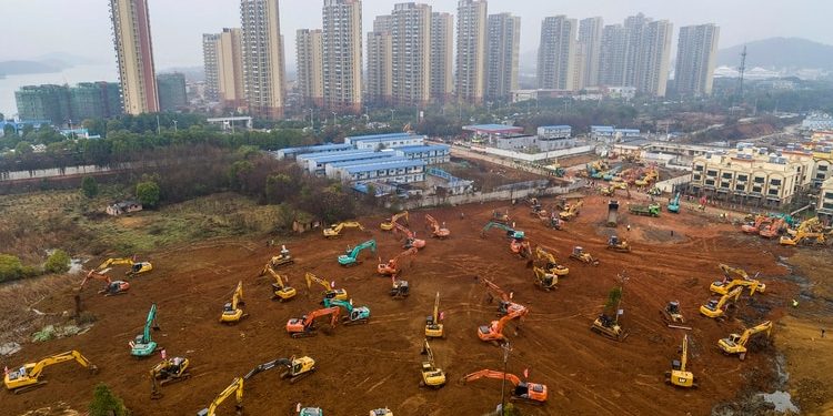 China dice que construirá en una semana un hospital para combatir el coronavirus de Wuhan