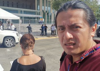 Que presente PAN pruebas de grupos de choque reta Mario Mex: la manifestación de Morena se realizó de “manera pacífica”, asegura