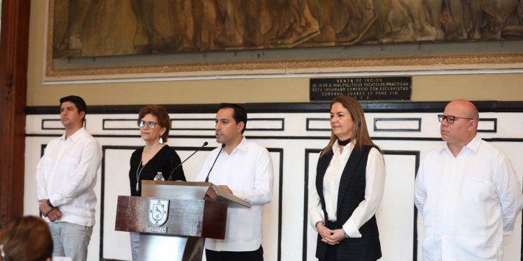 Gobernador Mauricio Vila Dosal anuncia que no habrá nuevo impuesto de seguridad en Yucatán