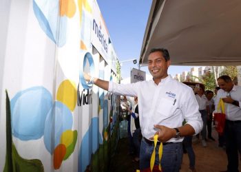 Se inauguró el tercer Mega Punto Verde en el fraccionamiento San Marcos Sustentable