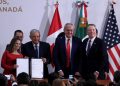 Festejan aprobación del T-Mec