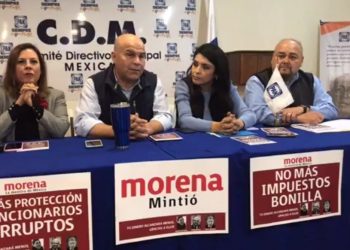 Morena en Baja California aprobó el día 31 de diciembre pasado diversos impuestos que impugnan el PAN, PRI y PRD