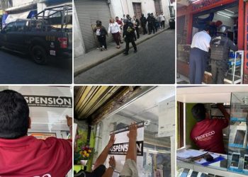 Realiza Profeco operativo en casas de empeño del centro de Mérida