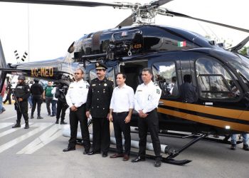 Gobernador Mauricio Vila Dosal entregó moderno helicóptero a la SSP y más patrullas a municipios