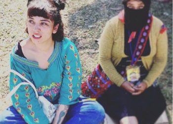 Mon Laferte participó del segundo Encuentro de Mujeres que Luchan del Ejercito Zapatista
