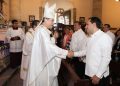 Gobernador Mauricio Vila Dosal asiste a celebración eucarística por el 478 aniversario de Mérida