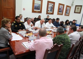 Sesión diaria de la Mesa Estatal para la Construcción de la Paz: reconoce gobierno federal labor de autoridades estatales, dicen