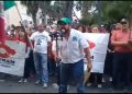 Manifestantes entregaron pliego petitorio en Palacio de Gobierno