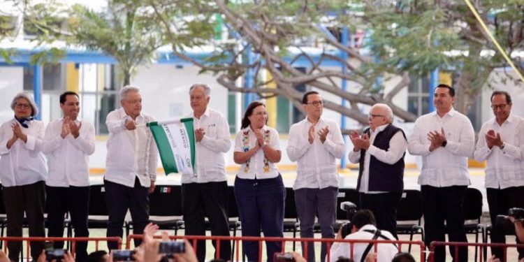 Ponen en marcha el Programa Integral de Energía en Yucatán, que incluye la construcción de la Central Ciclo Combinado Mérida y Gasoducto Cuxtal Fase II