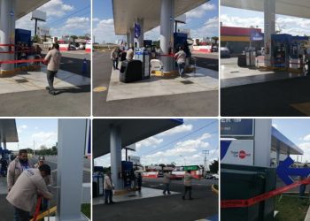 Coloca sellos el Ayuntamiento a G500 en el fraccionamiento Jardines de Vista Alegre: los rompe personal de la gasolinera y los vuelve a colocar la Comuna en acatamiento de orden de un juez federal