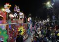 Alcalde Renán Barrera Concha encabezó anoche en Ciudad Carnaval la jornada de “Sábado de Fantasía”