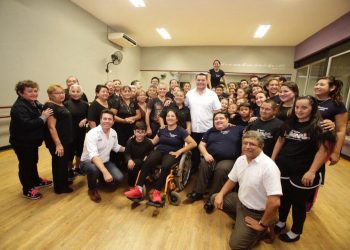 Renán Barrera Concha asistió a las Instalaciones del Centro Municipal de Danza