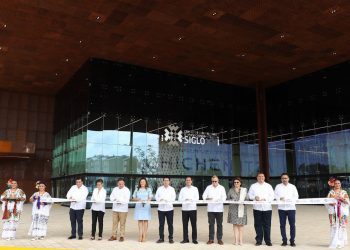 Gobernador Mauricio Vila Dosal entrega los trabajos de remodelación y ampliación del Centro de Convenciones y Exposiciones Yucatán Siglo XXI