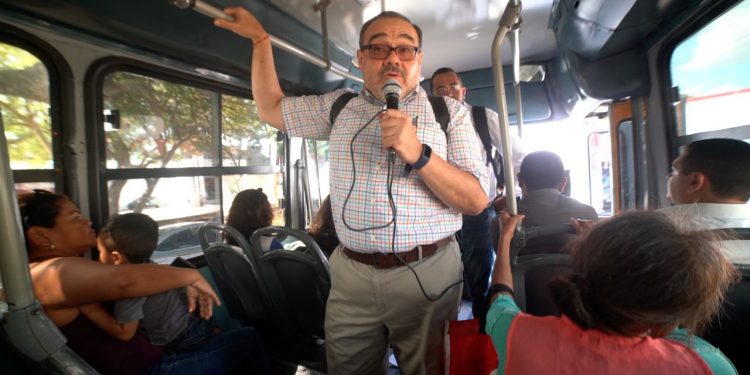 Senador Ramírez Marín “realiza consulta” sobre la legalización de la marihuana en autobuses