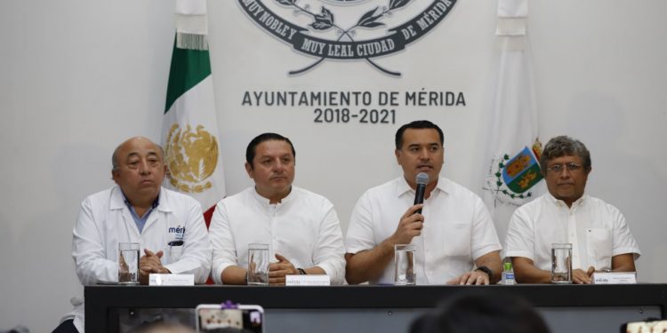 El Ayuntamiento implementa medidas y suspende actividades masivas ante la contingencia del coronavirus: se cancela Mérida en Domingo, Noche Mexicana, así como Serenata de Santa Lucía, Juego de Pelota Pok ta Pok y Bici-ruta entre otros eventos masivos