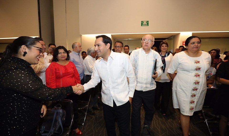 Gobernador Vila Dosal y el Auditor Superior de la Federación, David Rogelio Colmenares Páramo, inauguraron el Ciclo de Conferencias Magistrales del Gasto Federalizado