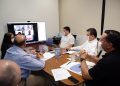 Reunión virtual con integrantes del Consejo Coordinador Empresarial y el alcalde de Mérida
