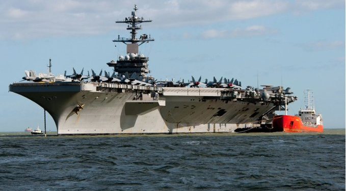 Portaaviones estadounidenses en el Pacífico con tripulación contagiada de COVID-19