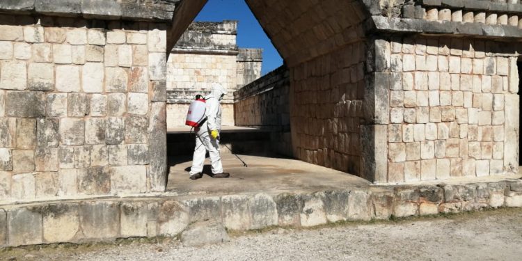 Desde el lunes 23, cerradas las 17 zonas arqueológicas de Yucatán