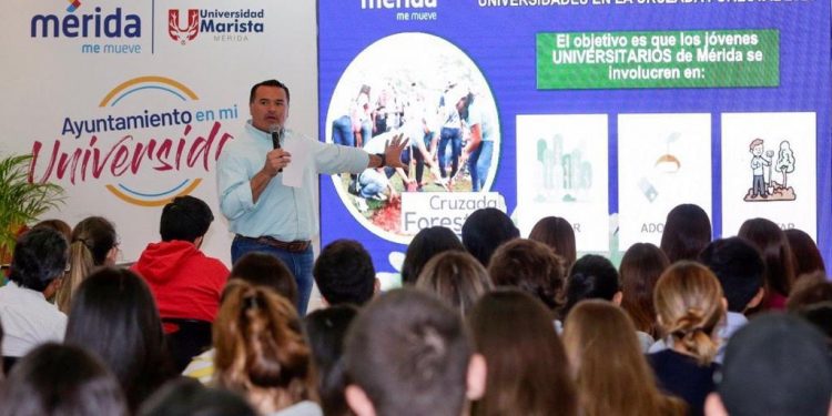 Los ciudadanos decidirán donde reforestar en la “Cruzada Forestal 2020”, dice el alcalde de Mérida, Renán Barrera
