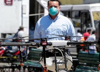Ayuntamiento de Mérida empleará drones para sanitizar espacios públicos de la ciudad