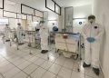 En Temamatla, Estado de México, el presidente Andrés Manuel López Obrador supervisó la reconversión del campo militar donde se atenderá a enfermos de coronavirus / Ayer inauguró el Hospital Rural del IMSS Bienestar en Tlaxiaco, Oaxaca