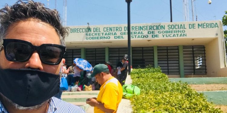 Gobierno del Estado informa de primer caso de coronavirus en el Cereso de Mérida