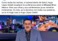 En Change.org piden retirarle la concesión del espectro radioeléctrico a la empresa Televisión Azteca, propiedad del magnate Ricardo Salinas Pliego tras las declaraciones del lector de noticias, Javier Alatorre