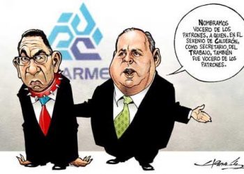 La Caricatura del Día … El vocero de los Patrones …