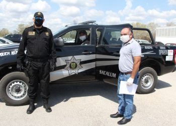 Entregaron patrullas a municipios yucatecos