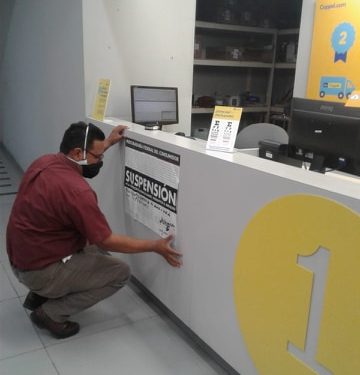 Monitoreo y visitas de Verificación a la cadena de tiendas departamentales llamada “Coppel” en Yucatán