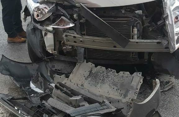 Choque en el centro de Mérida deja tres heridos