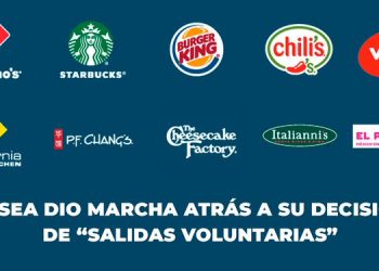 Alsea dio marcha atrás a su decisión de “salidas voluntarias o despidos solidarios” sin goce de sueldo