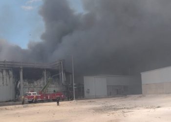 En comunicado, Grupo KUO, informa de incendio en planta de Grupo Porcícola Mexicano en Yucatán: se evacuó personal y protegió colaboradores, dice