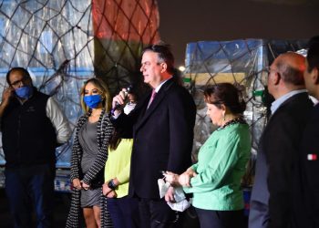 El gobierno de México recibe donación de dos mil respiradores por parte del sector privado / Grupo México y la Fundación Alberto Bailleres, así como IEnova, IUSA, Grupo Bimbo y Grupo Televisa, entre los que hicieron el donativo