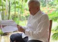 El presidente AMLO viaja por carretera a la Península de Yucatán para inaugurar los tramos del tren maya en Campeche, Yucatán y Quintana Roo / Informa del pago de deudas con el fisco de FEMSA e IBM