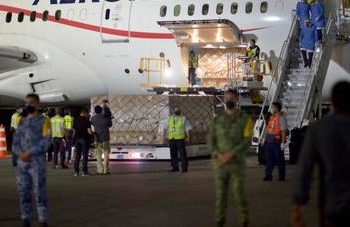 Arriba vuelo con ventiladores e insumos médicos para combate del COVID-19