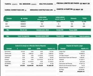 A empresario del sector de la restauración de Mérida, que ha seguido pagando a sus empleados con su negocio cerrado, le llegó recibo por casi 50 mil pesos de electricidad / Pide ayuda al gobernador Vila