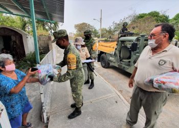 Ejército Mexicano apoya en la distribución de más 517,000 despensas en nueve Estados la República
