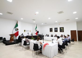 Por videoconferencia, funcionarios estatales responden acerca de solicitud de empréstito del Gobierno estatal / La seguridad de Yucatán peligra si no se generan empleos, advirtieron