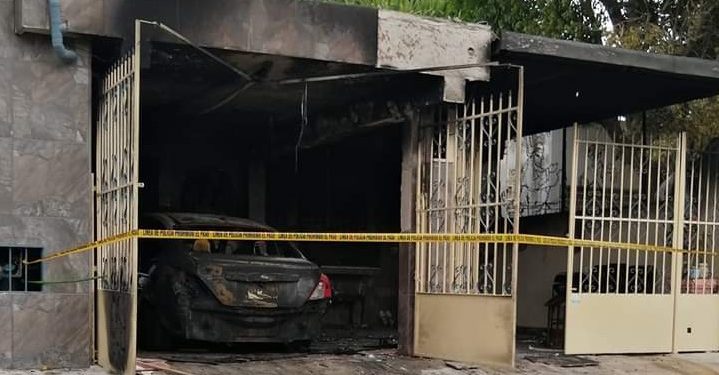La Secretaría de Seguridad Pública y la Fiscalía General del Estado investigan ataque incendiario contra domicilio de enfermera en Mérida / La afectada denuncia amenazas y extorsión de desconocidos