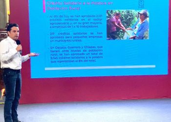 Están avaladas 115 mil 104 solicitudes de empresarios solidarios que recibirán un préstamo por 25 mil pesos