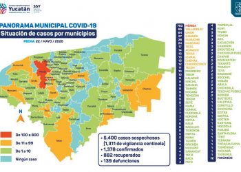 6 fallecimientos más por COVID-19 en Yucatán